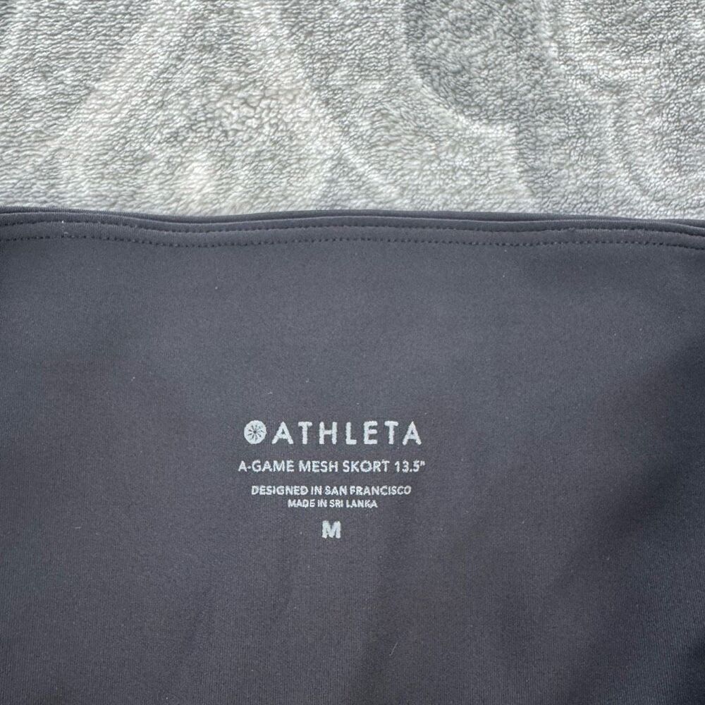 Womens Athleta A Game Mesh Skort - Picture 3 of 3